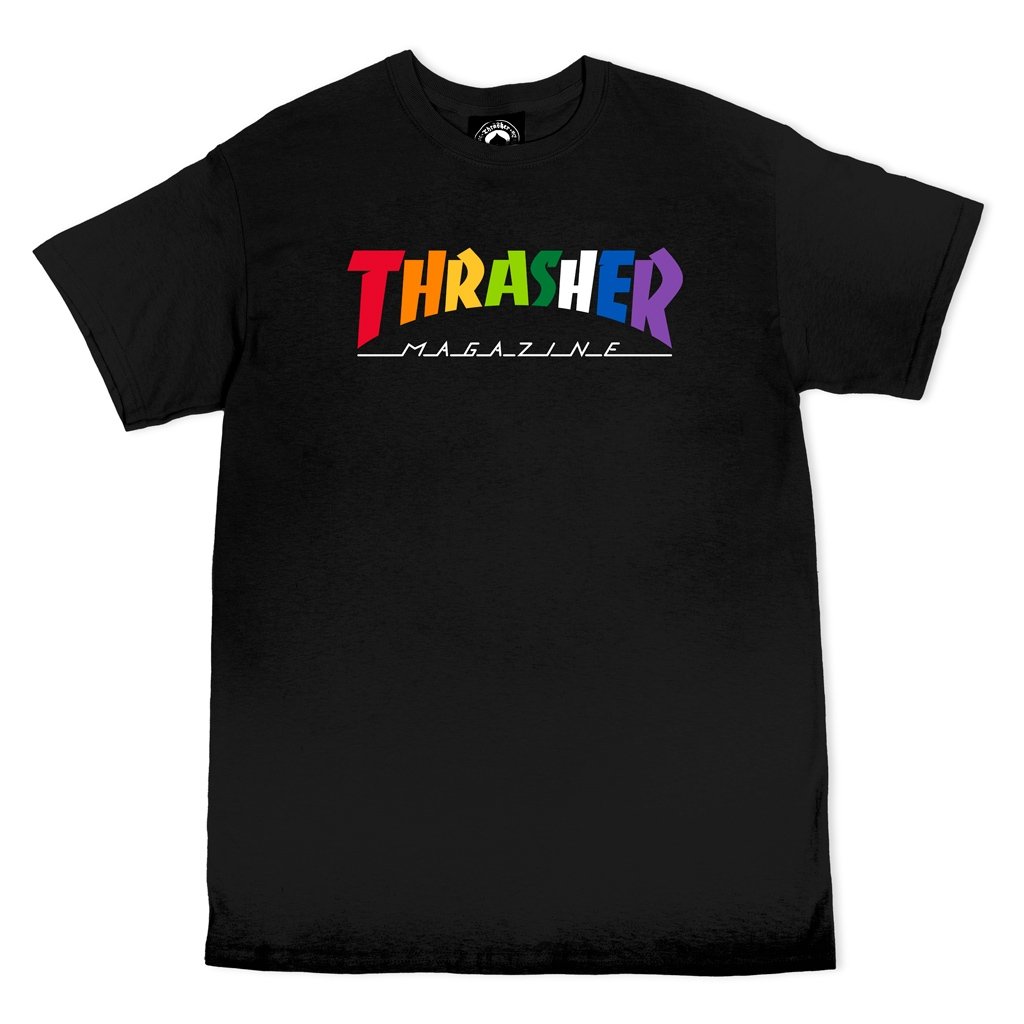 Thrasher Rainbow Logo T-Shirt – Switch and Signal Skatepark